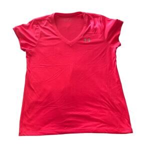Under Armour - Heatgear - hot pink shirt size XL